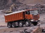 Scania R124CB 470 8x4 Tipper 1995 года